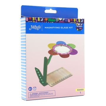 DIY STEM Kit: Create Your Own Magnifying Glass in the Shape of a Flower