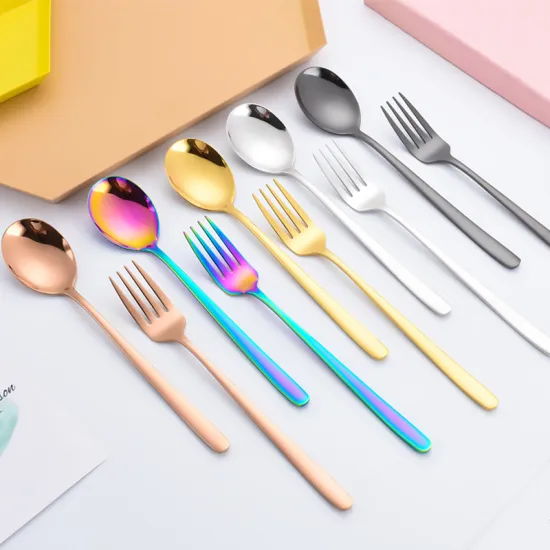 Portable Stainless Steel Tableware 6 Piece Set