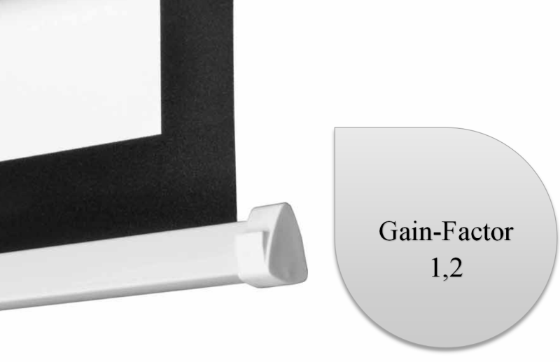220x220cm Electric motorized projection screen