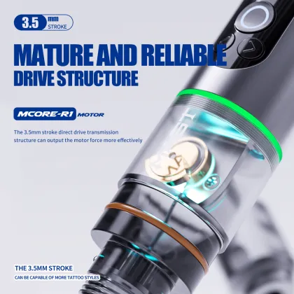 Mast Archer 2 Cordless Bluetooth Tattoo Machine Kit