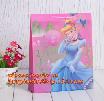 reusable shopping bags, pp cartoon shopping bags, Customized cartoon printed shopping bag