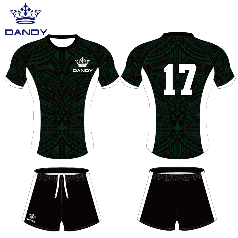 Oanpasbere sublimeare tradisjonele rugby shirts