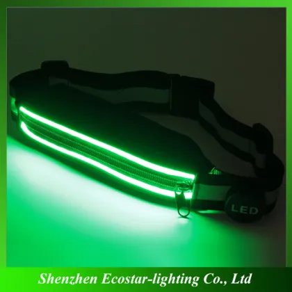 Custom Waist Bag Wholesale Waterproof LED Waist Bags