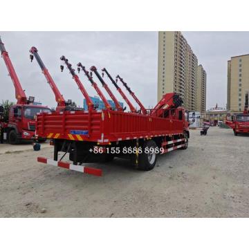 Dongfeng pliage bras mobile camion de grue hydraulique