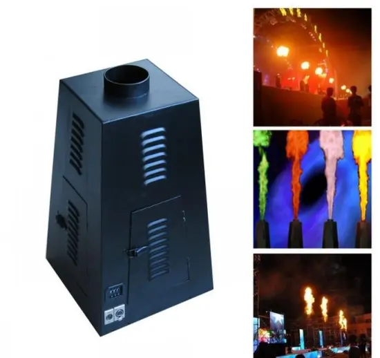 Colorful Light 3m Height Low Price Normal Flame Projectors