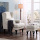 High Back Upholstered Wing Armchair With Footstool