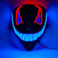 Máscara de iluminação LED Venom EL Wire
