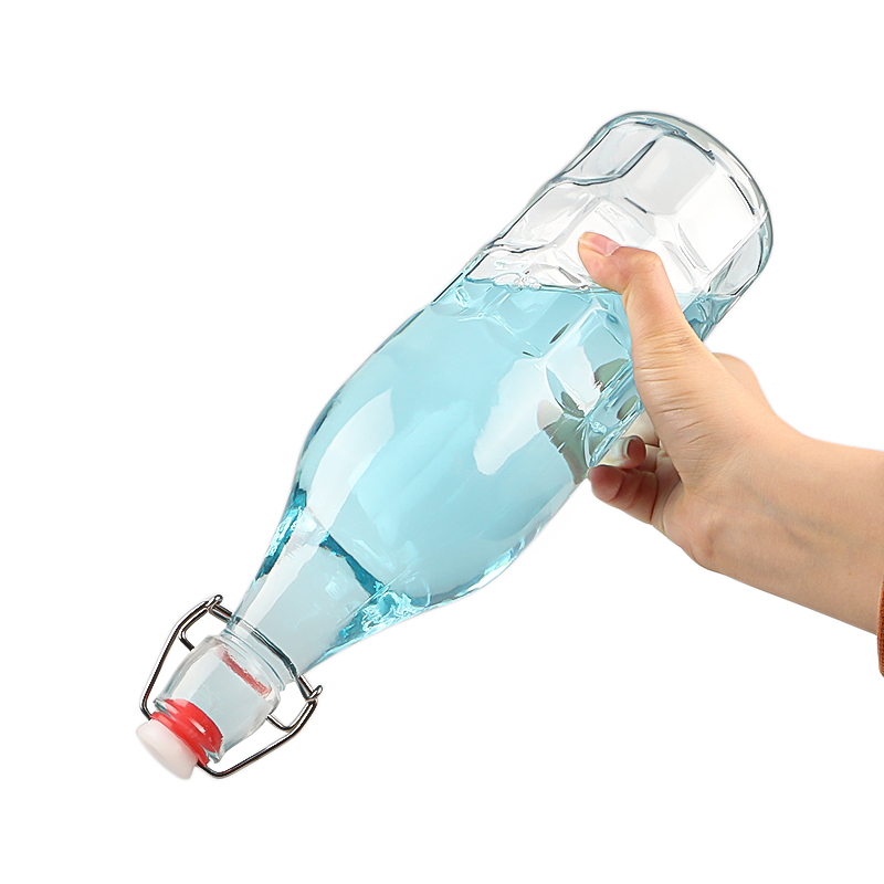 1000ml Glass Bottle With Swing Top Lid