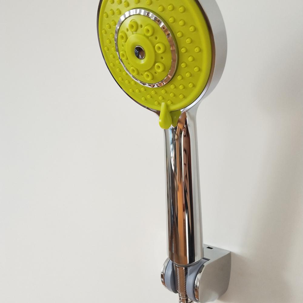 Yellow And Silver Hand Shower