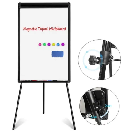 White Board Magnetic Tripod White board Flipchart Easel