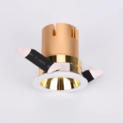 Round head LED downlight module
