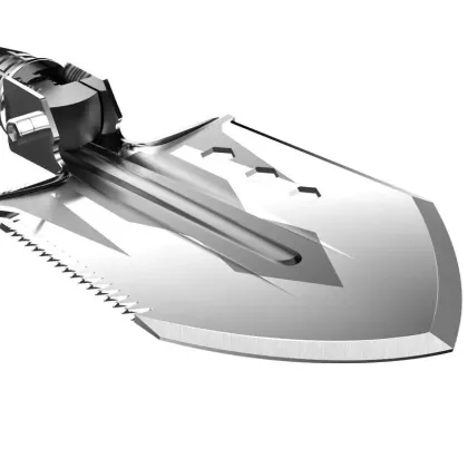 Outdoor Multifunctional Folding Forklift with Multifunctional Engineer Shovel