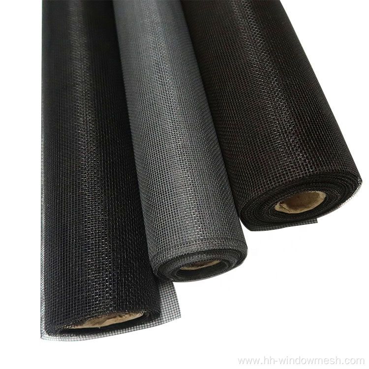 black stiff fiberglass insect screen