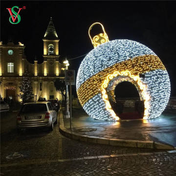 Holiday-Event Outdoor LED Ball Arch Lights