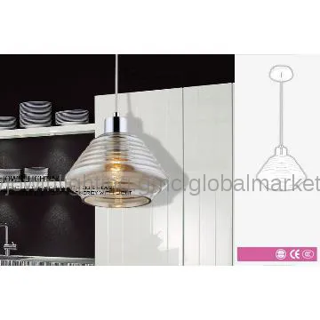 Cognac Glass Light Shades Pendant Lamp