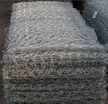 High quality gabion mesh and box for riverbank