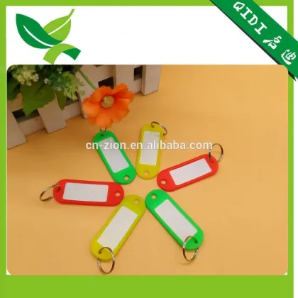 Fashion design portable plastic luggage tags
