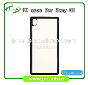 Sublimation heat transfer plastic material anti-knock blank cell phone case cover skin for SFP- M4