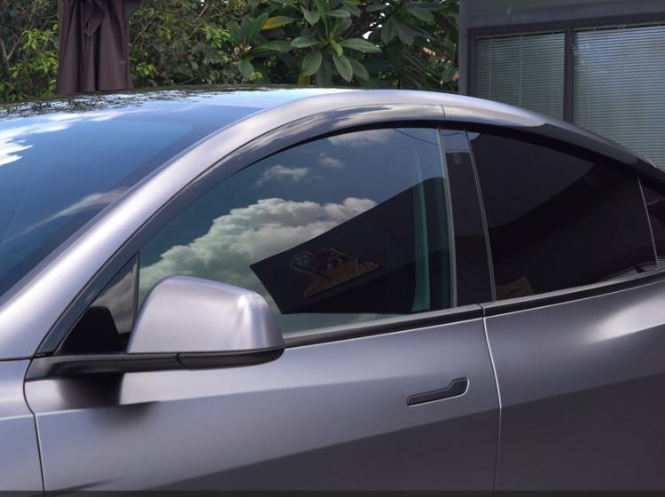 Tesla Model Y window visor