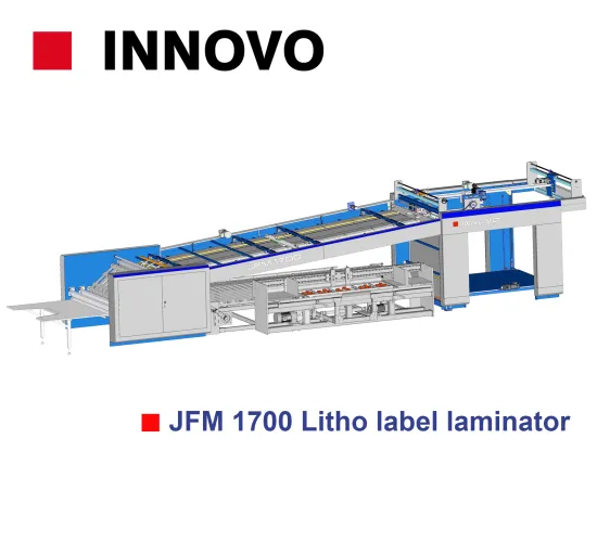Litho label laminator