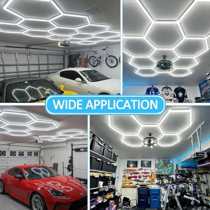 TYSON 42W Aluminum Honeycomb LED Light for Garage and Workshop