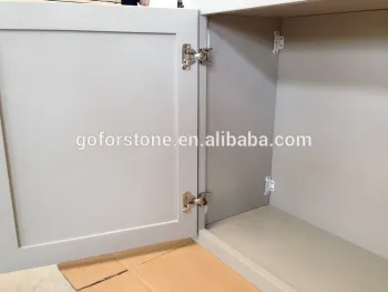 Popular Shaker door pvc kitchen cabinets factory price