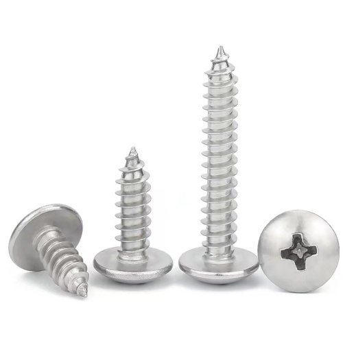 Cross Recessed Tapping Screws Cross Recessed Large Flat Head Tapping Screws Manufactory