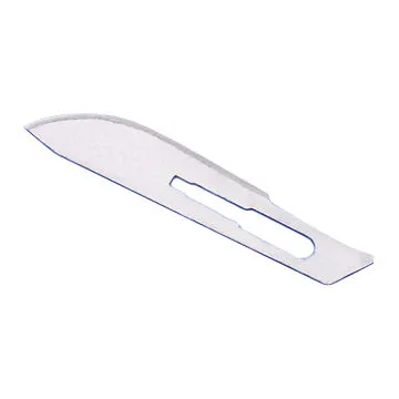 Disposable sterile carbon steel surgical blade