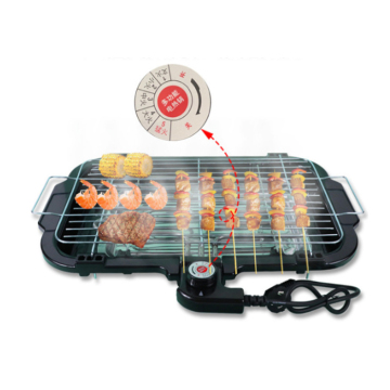 Smokeless Electric Grill with Non-Stick Korean Style Cooking