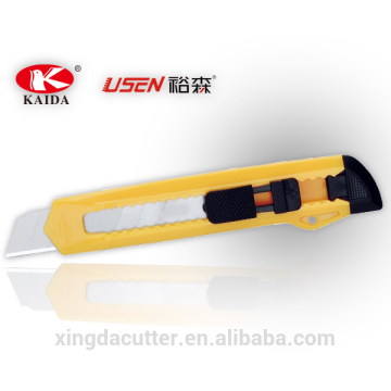 Plastic handle 18 mm Snap Off Blade Utility Cutter Knife