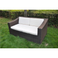 RH style patio furniture wicker sofa set