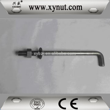 anchor bolt with nut and washer