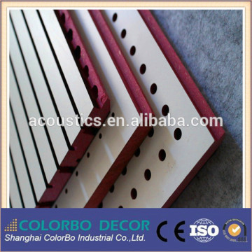 eco-friendly soundproof paneling acoustic wood mouldings engraved