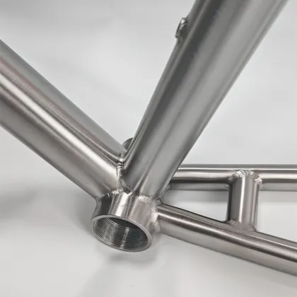 Titanium Touring Road Bicycle Frame