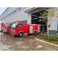 Camión de bomberos de espuma de agua de 6 ruedas MUL