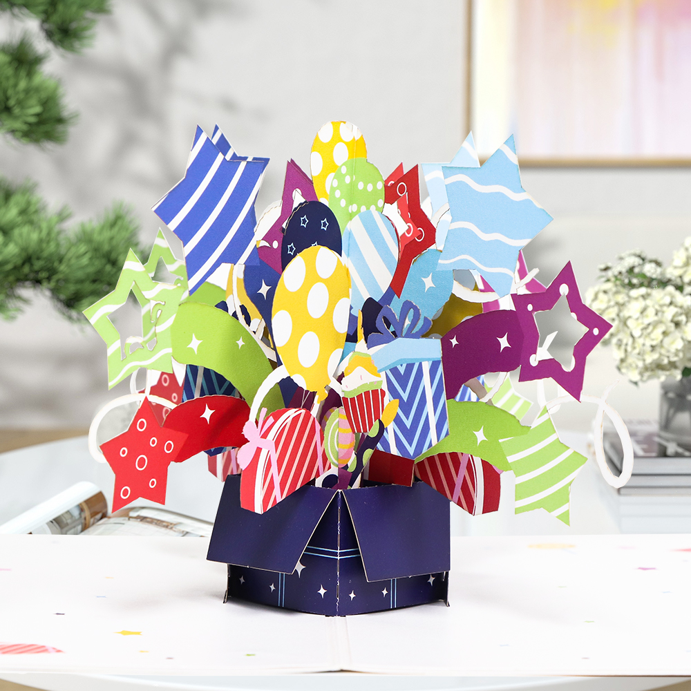 birthday box pop up card1