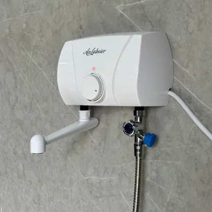 SS304 Electric Water Heater for Bathroom Shower - Terma De Agua Caliente 5500