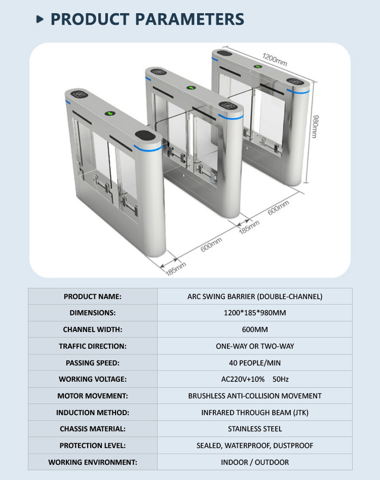 Swing Barrier Turnstile