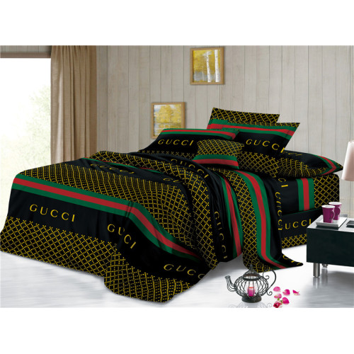 Washed Indoor Daily Polyster Cotton Bed Set Sheet
