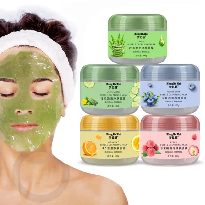 Deep Cleansing Blackhead Removal Face Bubble Clay Mask