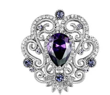 New Alexander Zouari Brooch (Fq-1136)
