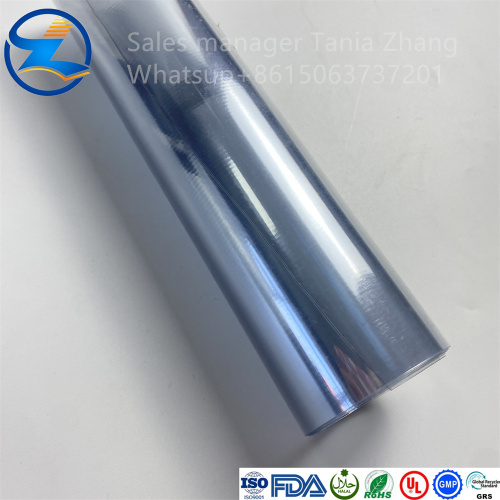 Good barrier and heat resistance PVDC rigid film