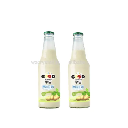 300ml natural fresh squeeze soy milk with original flavor and oat flavor