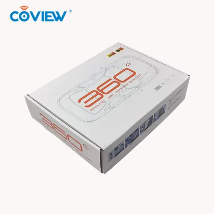 Coview 4S: 360 Degrees 4-Way Mirror Car Camera for Safe Driving and Reversing Aid