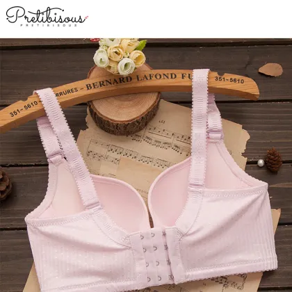Cotton breast feeding maternity bra nursing bra