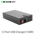 USB Charger 12 Port Desktop Estación de carga USB