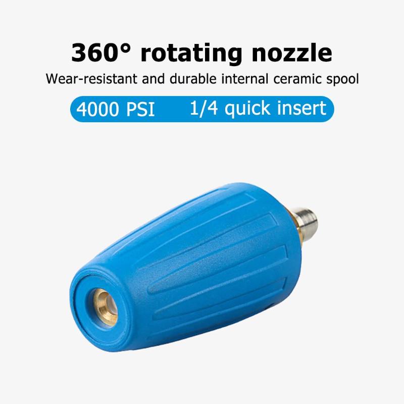 Hot Sale 1/4 Inch quick connect rotating Nozzle High Pressure quick water spray connect