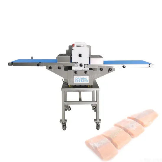 High-Precision Salmon and Peruvian Squid Sashimi Cutting Machine