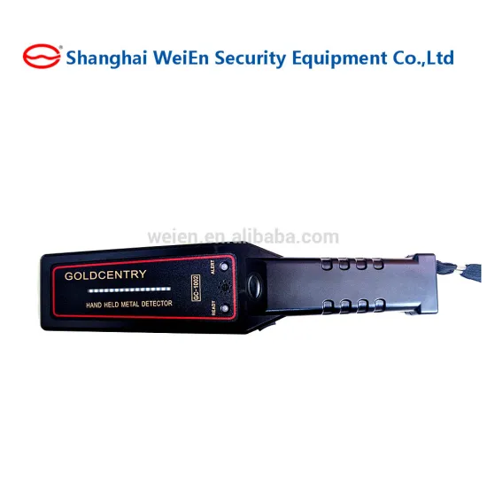Portable Hand-Held Metal Detector