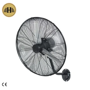 High Velocity 3 Speed Industrial Wall Mounted Fan: 16", 18", 20